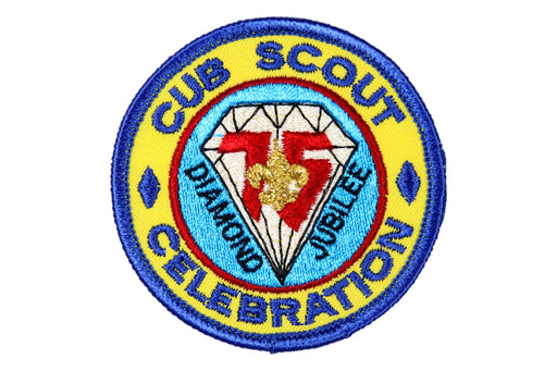 Cub Scout Celebration Patch Paper Back