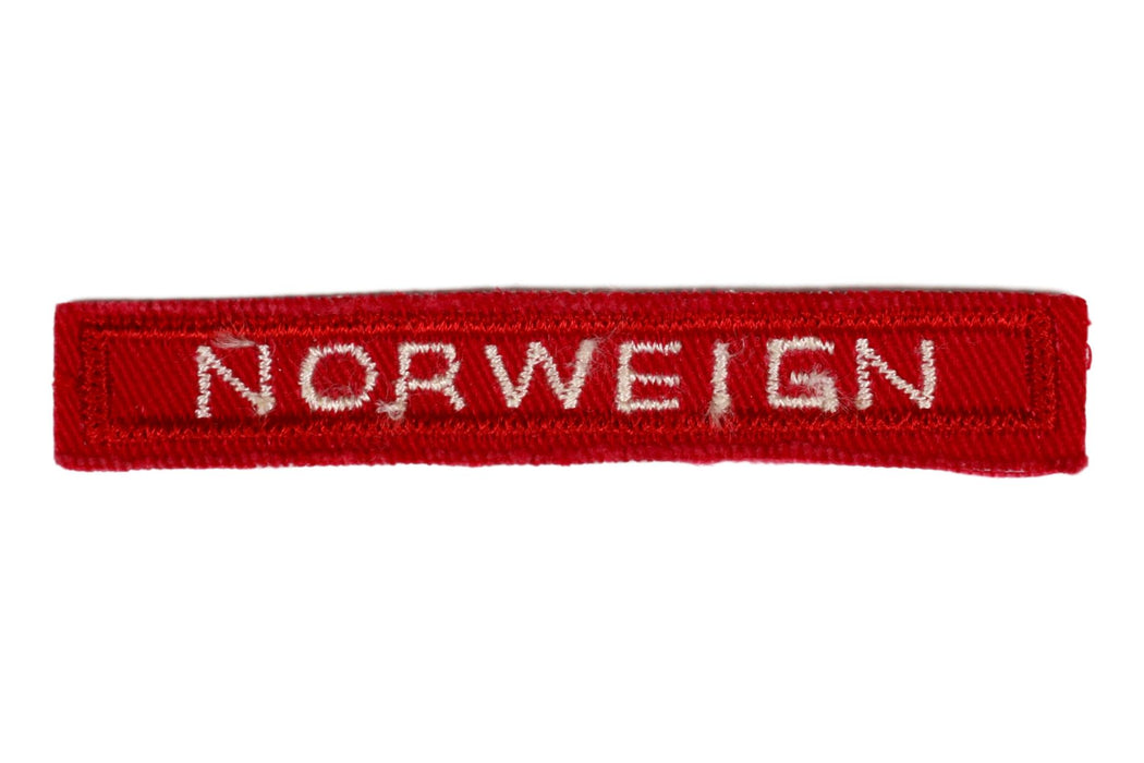 Norwegian Interpreter Strip Red