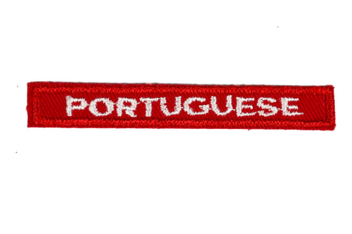 Portuguese Interpreter Strip Red