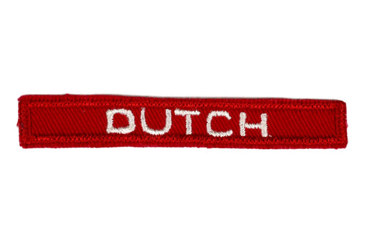 Dutch Interpreter Strip Red