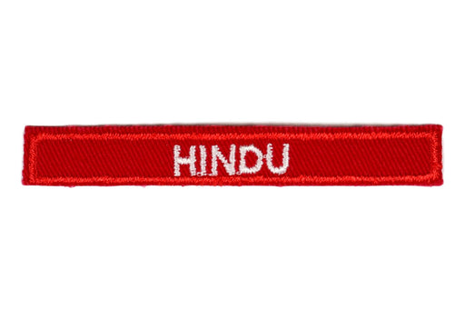 Hindu Interpreter Strip Red