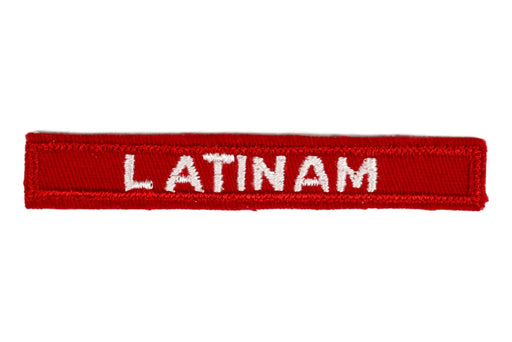 Latin Interpreter Strip Red
