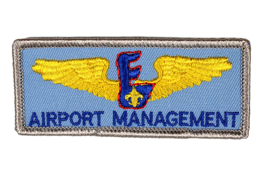 Air Scout Airport Management Patch
