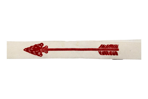 Ordeal Order of the Arrow Sash Flocked Arrow on Felt 1948 - 1950