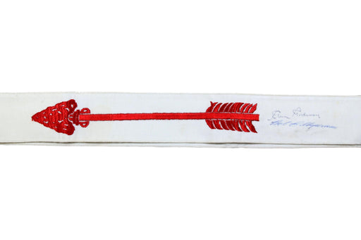 Ordeal Order of the Arrow Sash Embroidered Arrow on 1988 Founder's Signatures