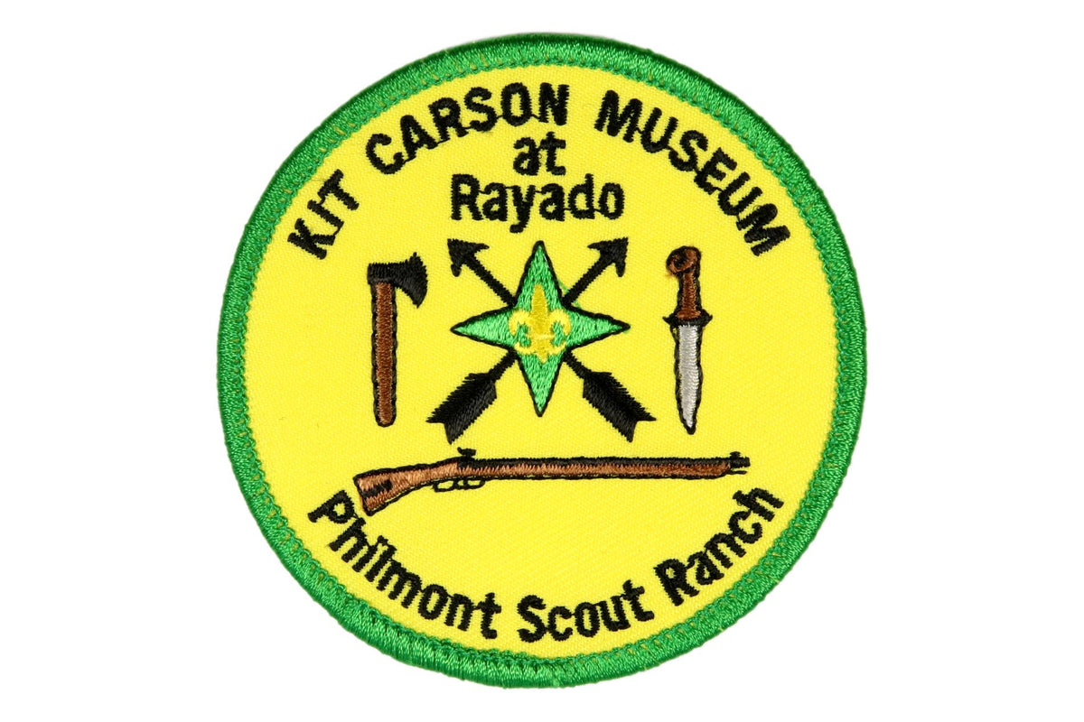 Philmont Kit Carson Museum Patch — Eagle Peak Store