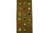 Merit Badge Sash 1930s - 1940s with 15 Wide Tan and 2 Tan Crimped Merit Badges on Tan