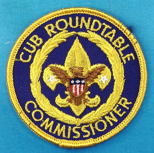 Cub Roundtable Commissioner Patch 1970