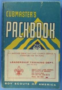 Cubmaster's Packbook 1967