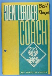 Den Leader Coach Booklet 1967