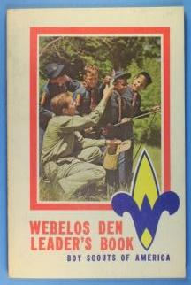 Webelos Den Leader's Book 1978