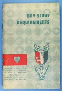 Boy Scout Requirements Book 1960