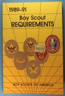Boy Scout Requirements Book 1989-91
