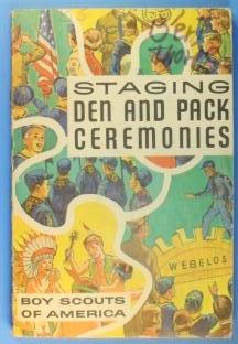 Staging Den and Pack Ceremonies Book 1970