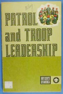 Patrol and Troop Leadership 1975