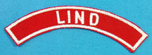 Lind Red and White City Strip