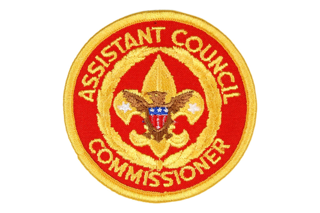Assistant Commander Patch Assistant Council Commissioner Patch — Eagle Peak Store
