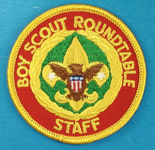 Boy Scout Roundtable Staff Patch Computer Design