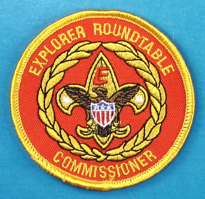 Explorer Patch 3 Inch Explorer Roundtable Commissioner Patch — Eagle Peak Store