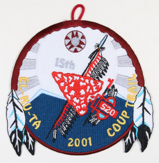 Lodge 520 Patch 2001 Coup Trail