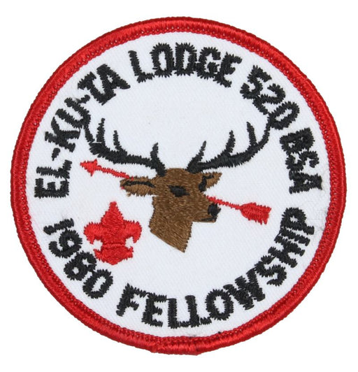 Lodge 520 Patch 1980 Fellowship