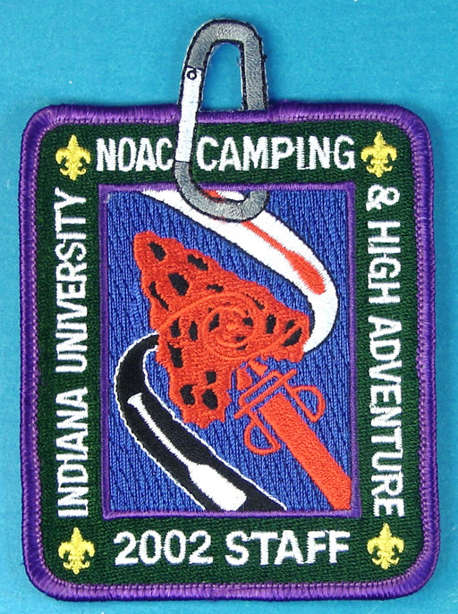 2002 NOAC Camping Staff Patch