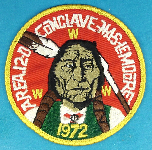 1972 Area 12D Conclave Patch