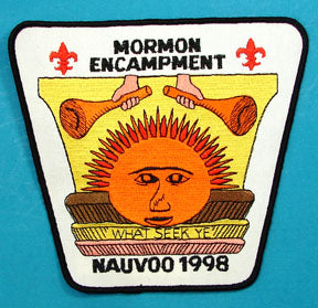 1998 Nauvoo Mormon Encampment Jacket Patch