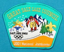 Great Salt Lake JSP 2001 NJ Downhill Skier