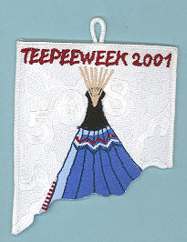 Lodge 508 TePee Week 2001 Patch