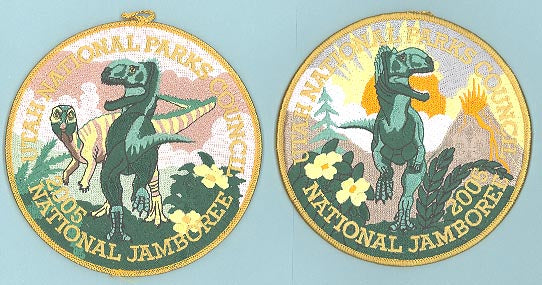 Utah National Parks 2005 NJ Two Sided Patch