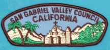 San Gabriel Valley CSP T-1 Guaze Back