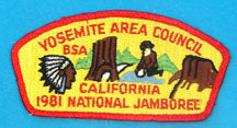 Yosemite Area JSP 1981 NJ