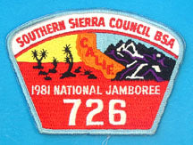 Southern Sierra JSP 1981 NJ