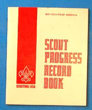 Scout Progress Record Book