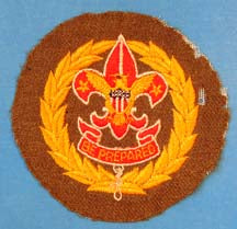 Field Executive Patch 1930s-1940s on Wool