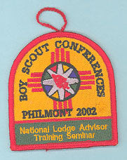 2002 Philmont OA Adviser Training Patch