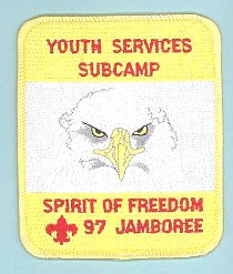 1997 NJ Youth Services Subcamp Patch
