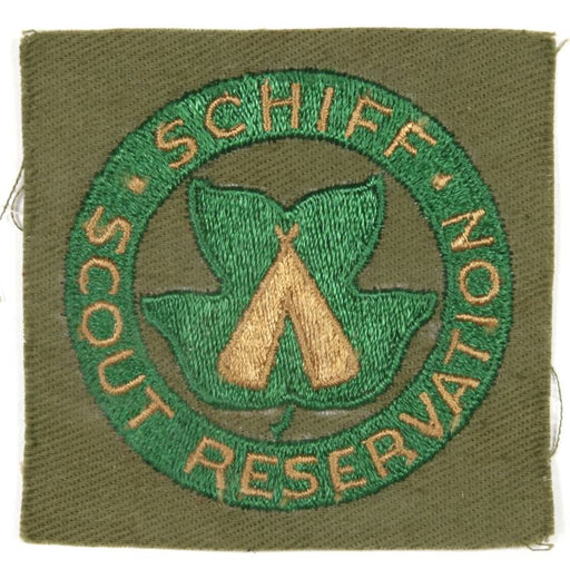 Schiff Scout Reservation Patch on Khaki