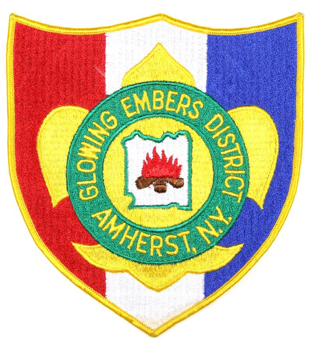 Glowing Embers District Jacket Patch
