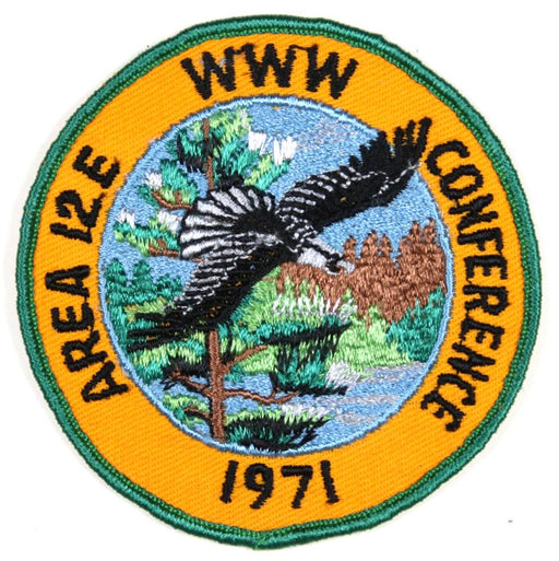 1971 Area 12E Conference Patch
