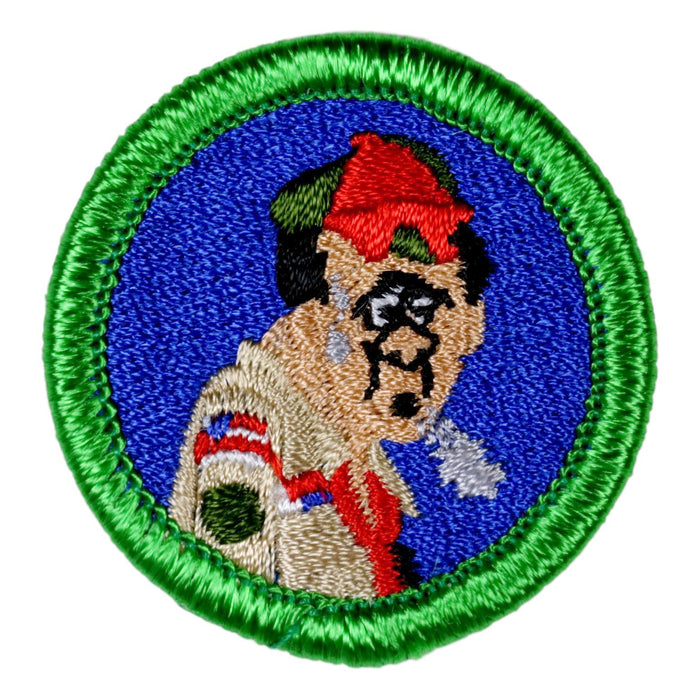 Exhausted Scoutmaster Merit Badge