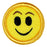 Smiley Face Merit Badge Emoji