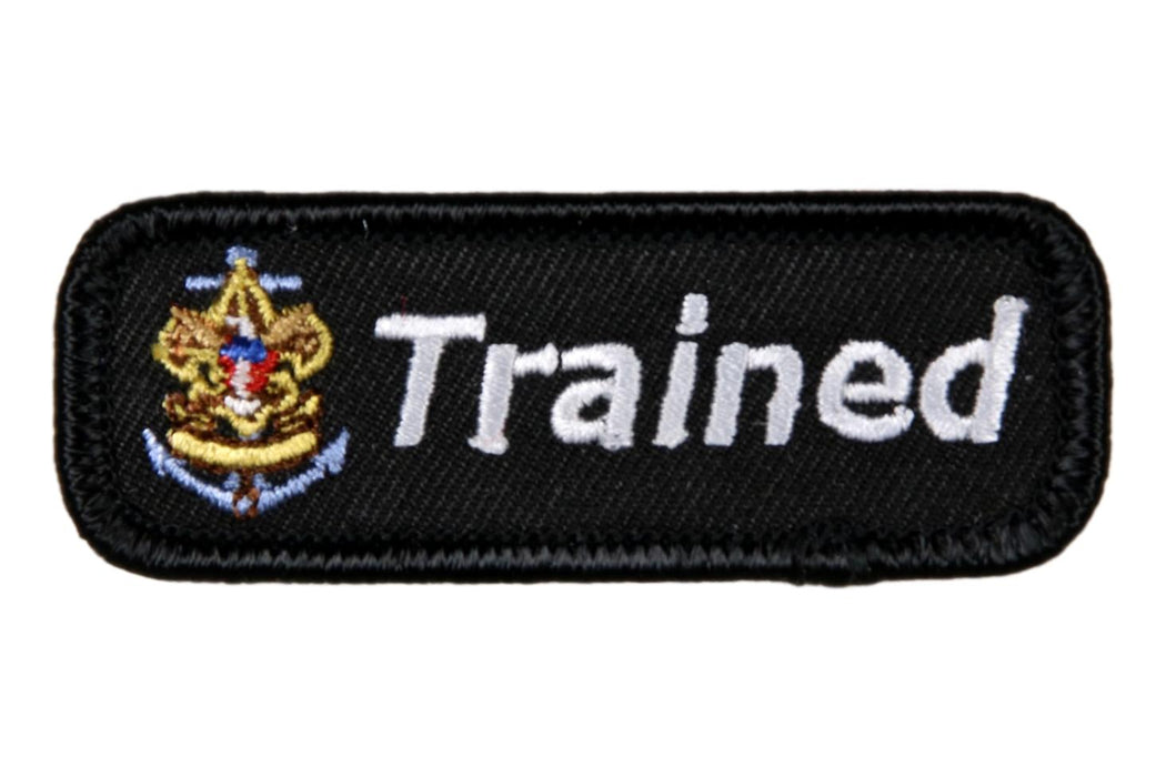 Trained Patch Sea Scout White on Black