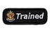 Trained Patch Sea Scout White on Black