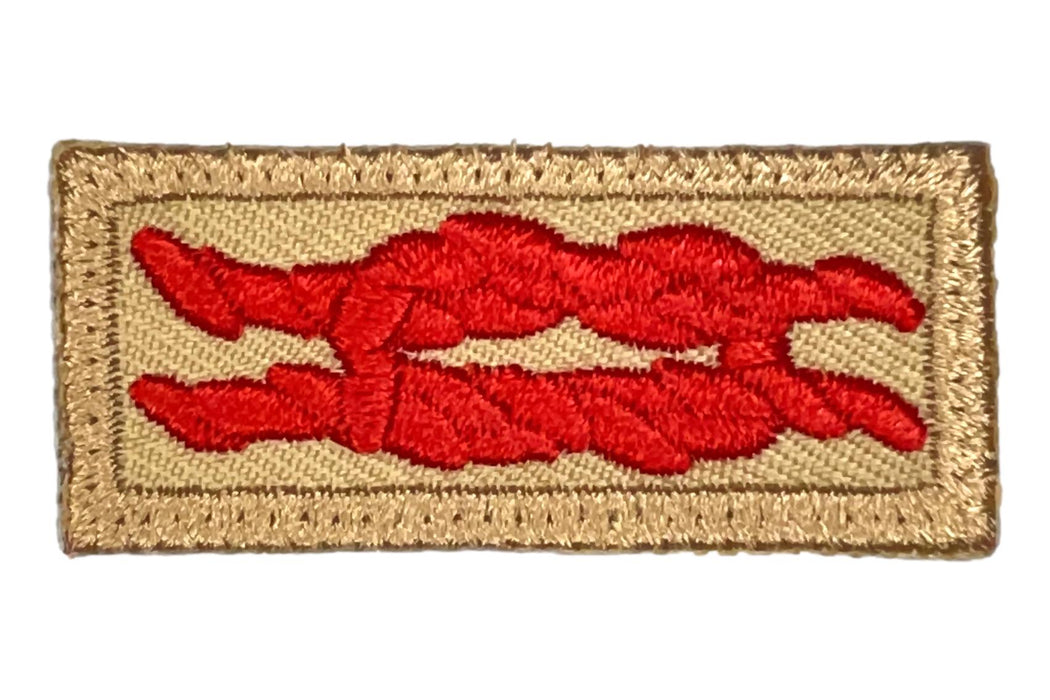 Honor Medal Award Knot on Tan