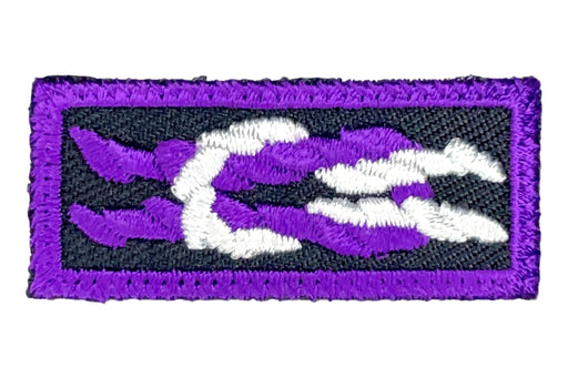 International Scouter Award Knot on Black