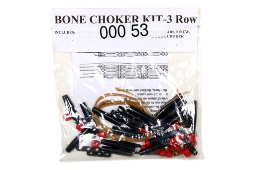 3 - Row Choker Kit - Buffalo - Red Beads