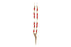 Necklace Deer Antler with Bone and Red Beads