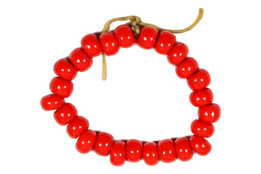 Bead - CZECH Glass Trade Beads Light Red (25)